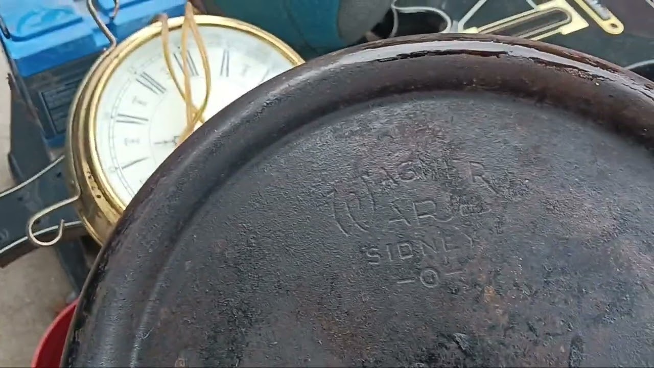 Valuable Vintage Cast Iron Found In Abandoned Storage Locker
