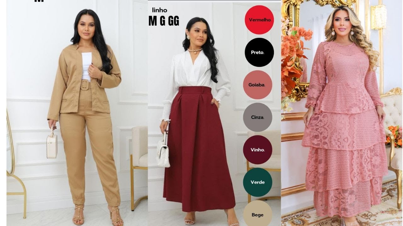 Fabricante de moda evangélica. Roupa luxo direto de fábrica. #lojista #moda #roupaatacado #look 