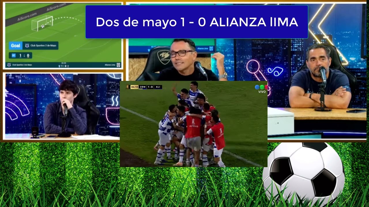 Dos de mayo 1   0 Alianza Lima