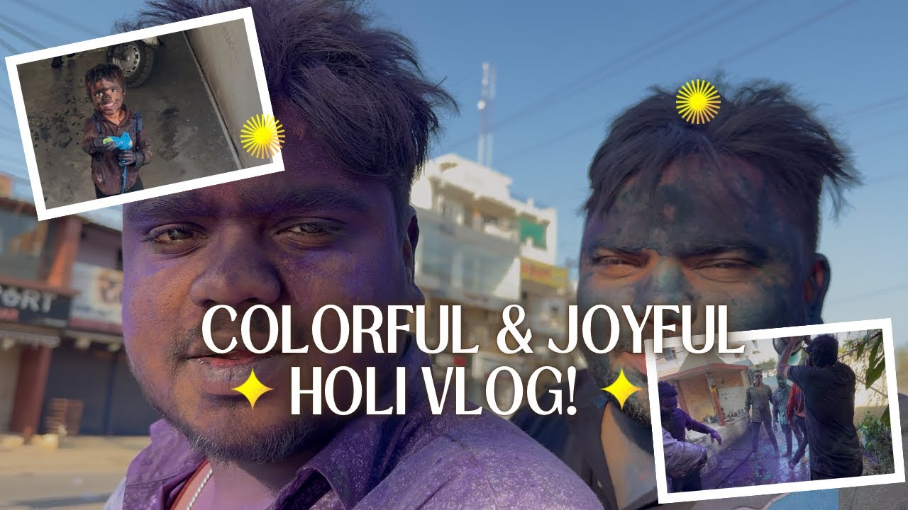 Kya Hi Holi Khele Yaar 😂 Happy Holi Guys 😂 