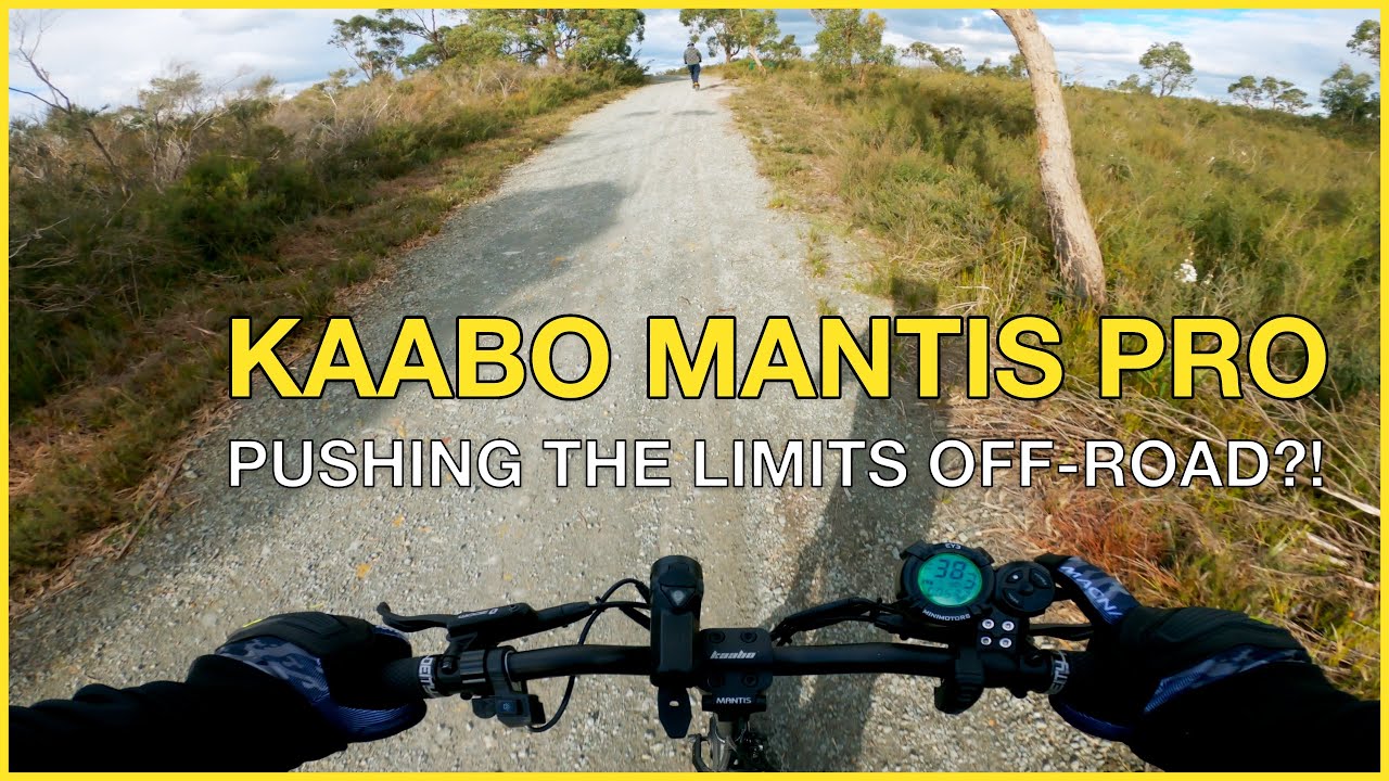 Off-Roading with Kaabo Mantis Pro