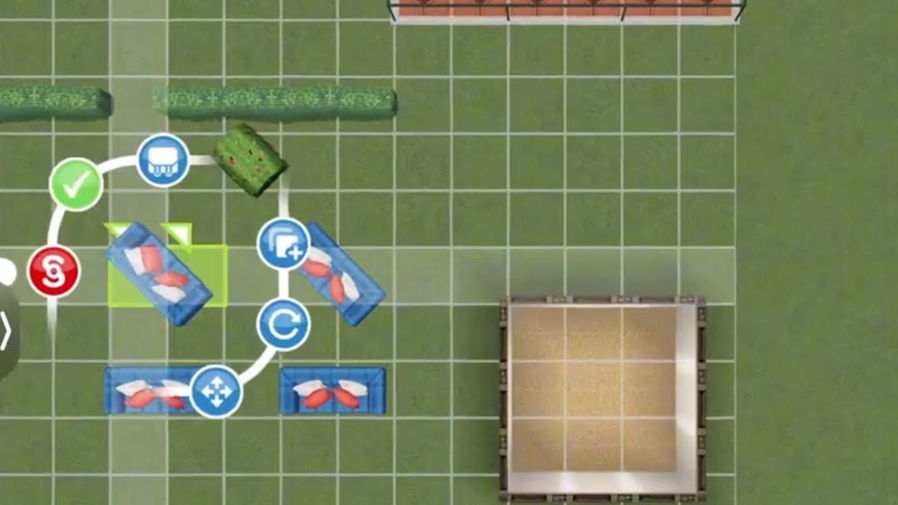 CARA MEMIRINGKAN BARANG /DIAGONAL GLITCH | THE SIMS FREEPLAY