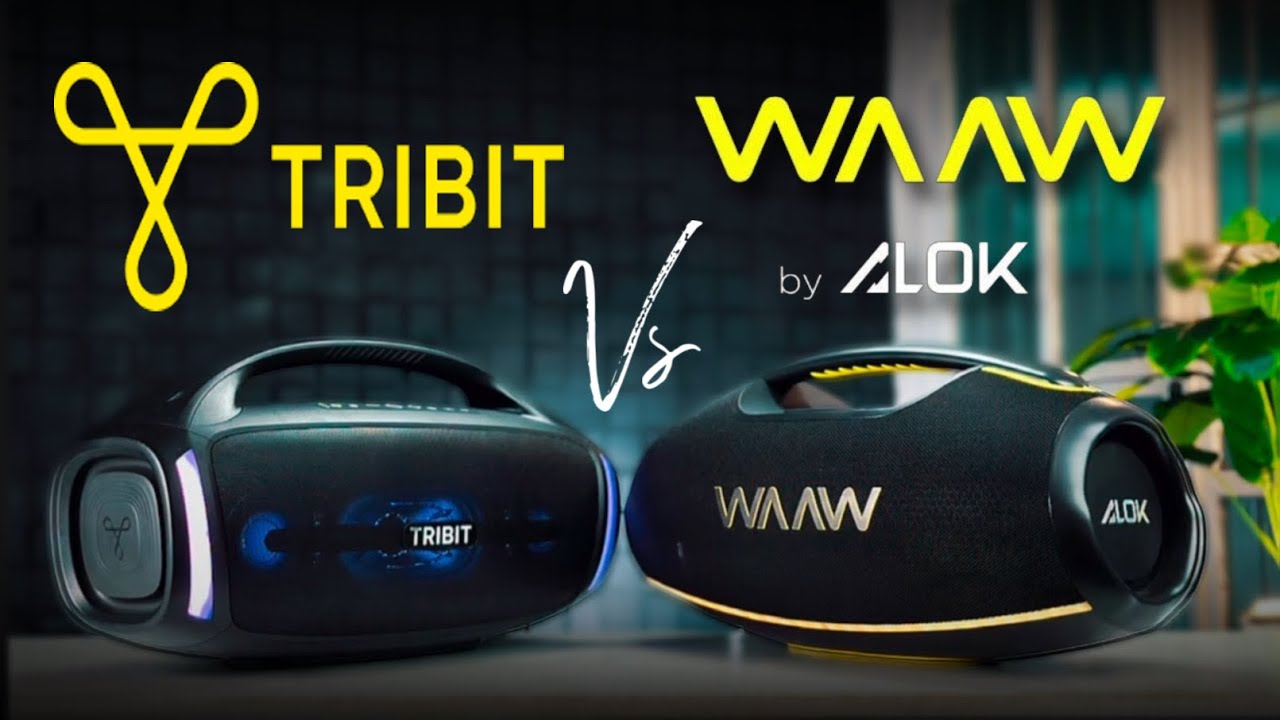 TRIBIT STORMBOX BLAST 2 VS WAAW HYPERBOOM 1000 - DUELO DE TITÃS