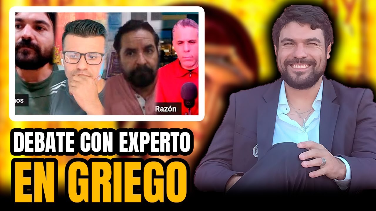 Se sube el tono 💥 Debate con experto en GRIEGO | Jonathan Ramos