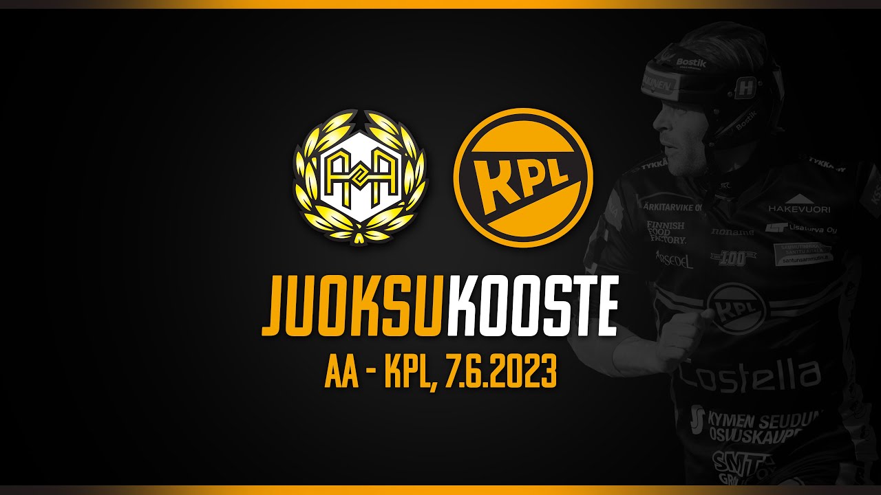 Arsedelin juoksukooste: AA - KPL, 7.6.2023