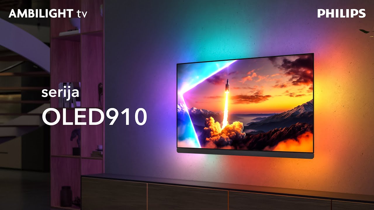 Philips Ambilight TV predstavlja novo serijo OLED+910 za leto 2025
