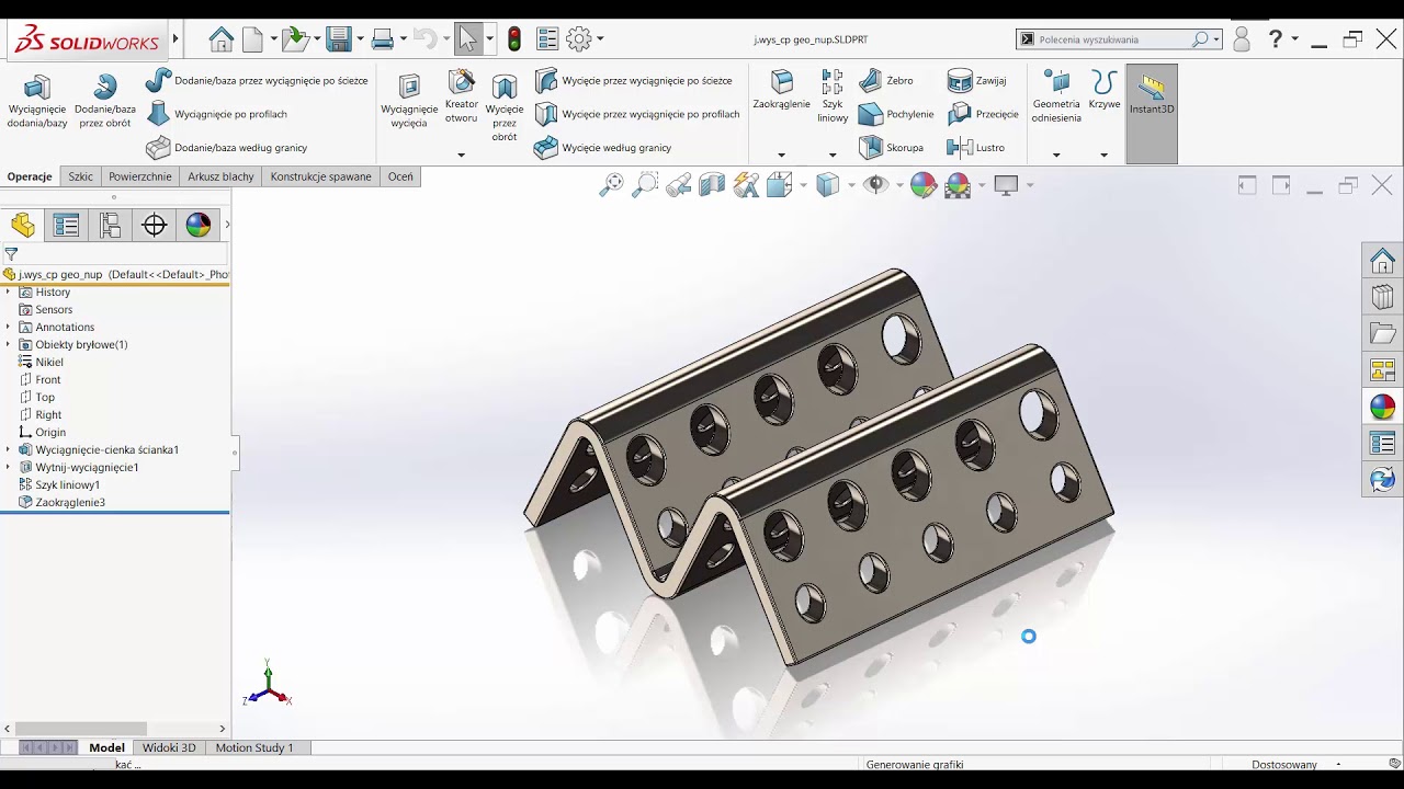 Jakość obrazu - popraw wydajność pracy w SOLIDWORKS