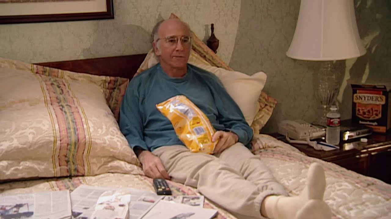 Curb Your Enthusiasm - Larry Watching Maury