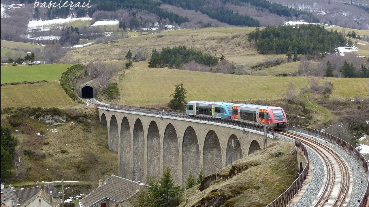 Les trains de Lozère ligne des Cévennes et Translozérienne