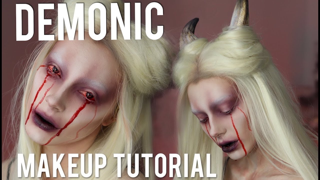 SUCCUBUS / DEMON Halloween Makeup Tutorial