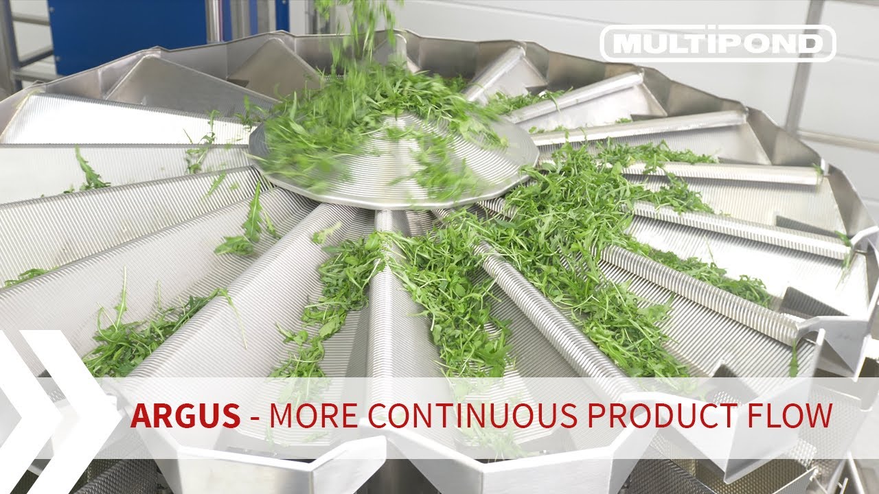 Multihead weigher | More continuous product flow | MULTIPOND