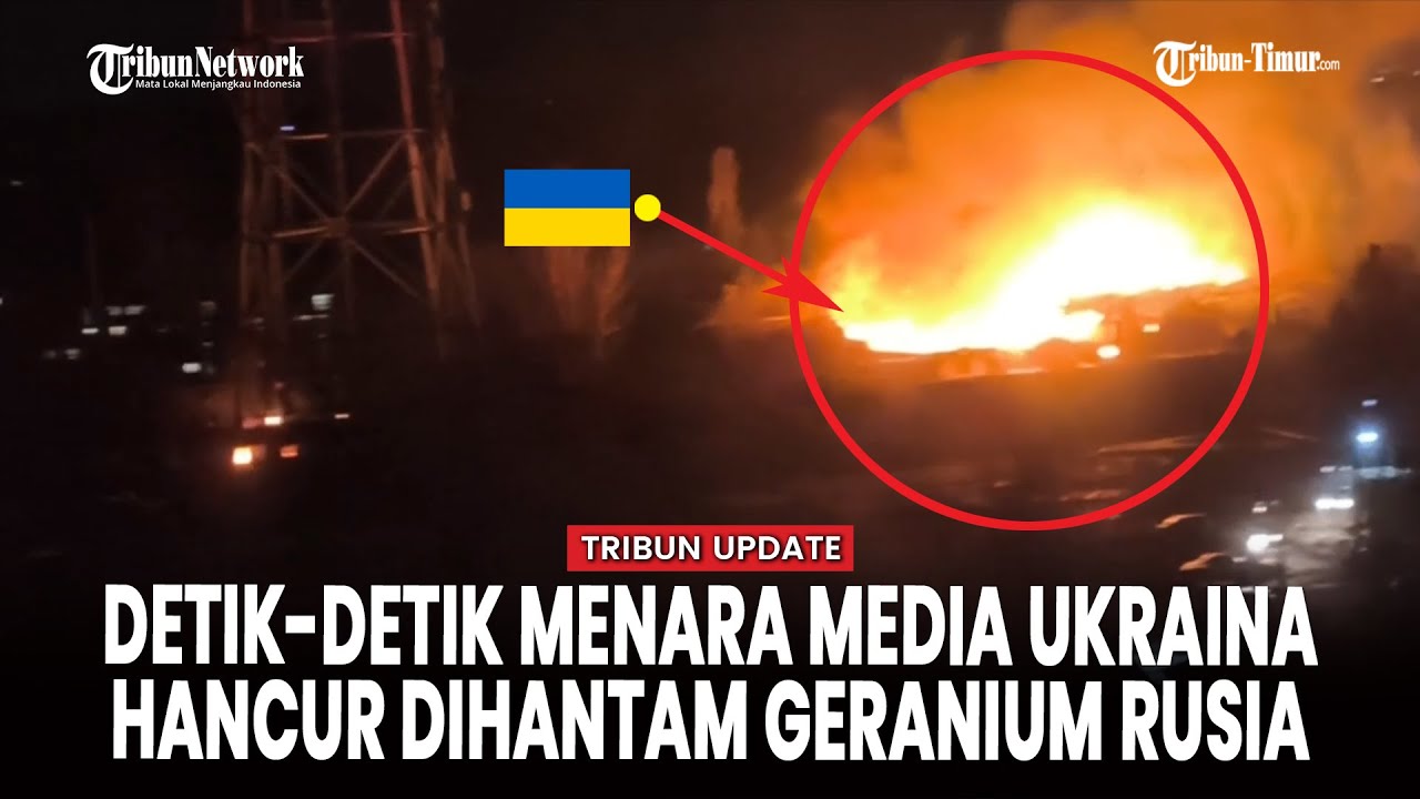 Serangan &ldquo;Geranium&rdquo; Rusia Hantam Menara Media di Dnipropetrovsk