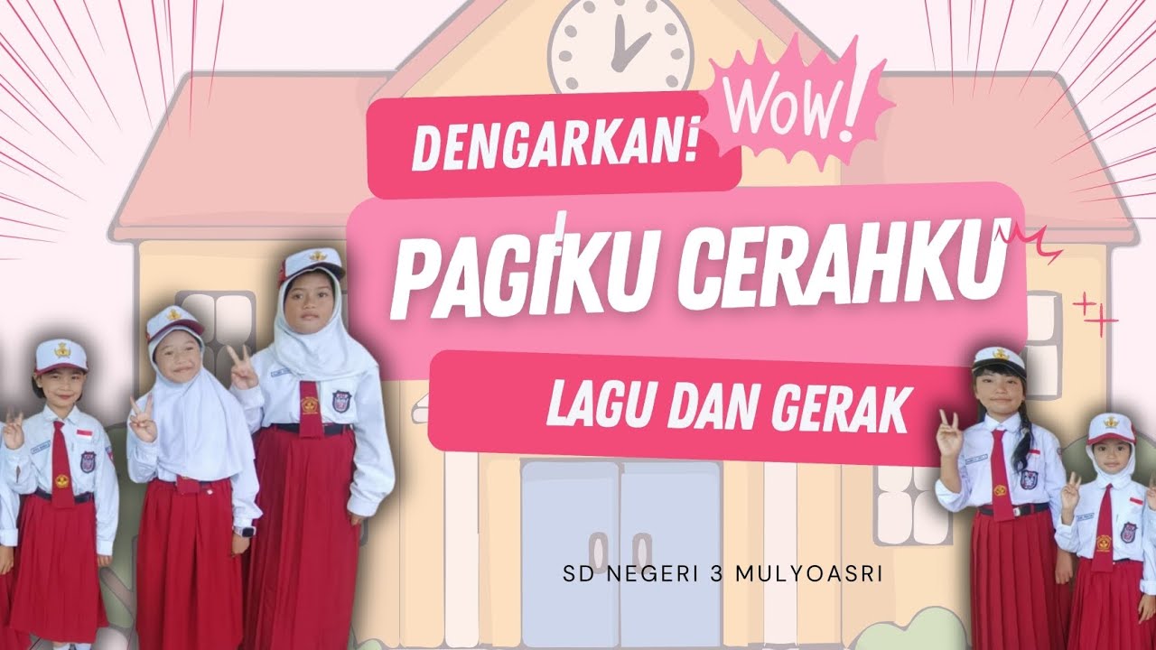 PAGIKU CERAHKU || GERAK DAN LAGU || SUPER AMAZING 