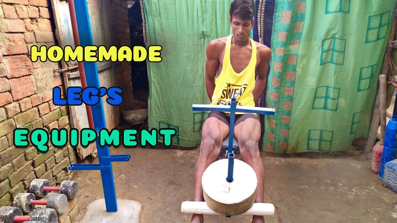 How To Make Homemade Leg Extension Machine || Ghar Par Legs ki Machine Kaise Banaye