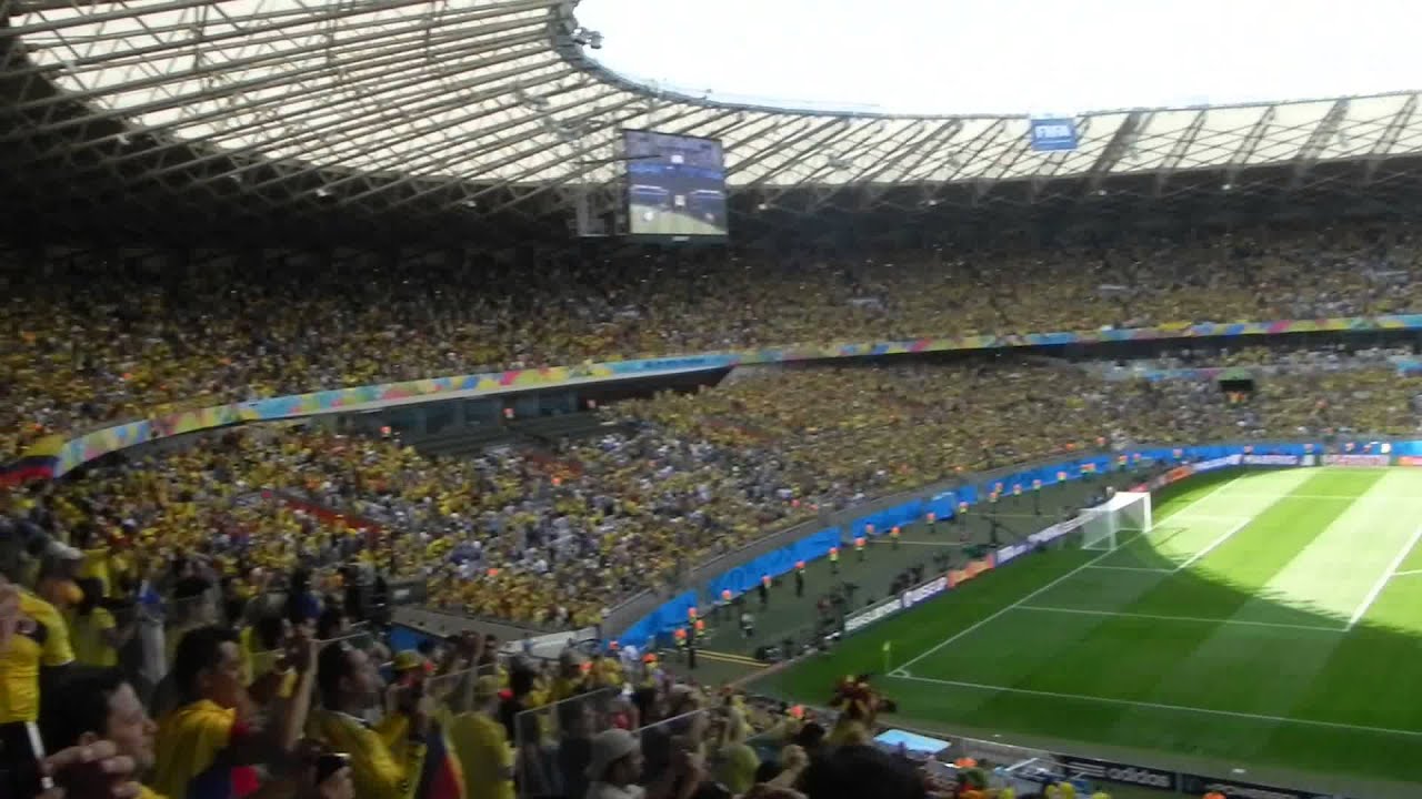 Lo mejor, himno nacional de Colombia y salida fifa ante Grecia