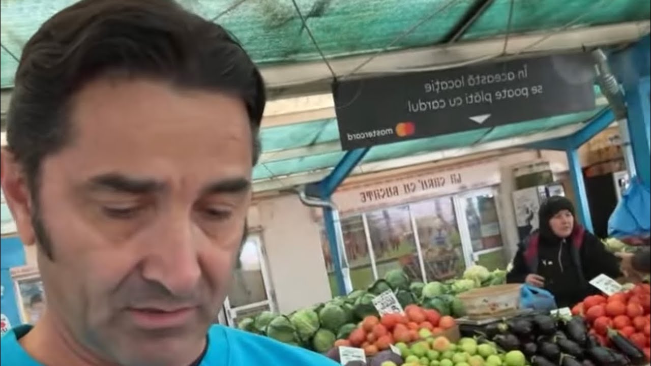 Emil Cosman is live! Buying tomatoes from peasants in a Romanian market, good tomatoes.￼