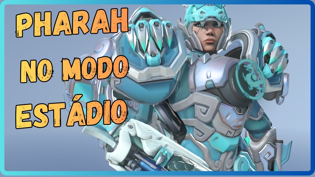 💥PHARAH APELONA NO MODO ESTÀDIO💥 - Gameplay Overwatch
