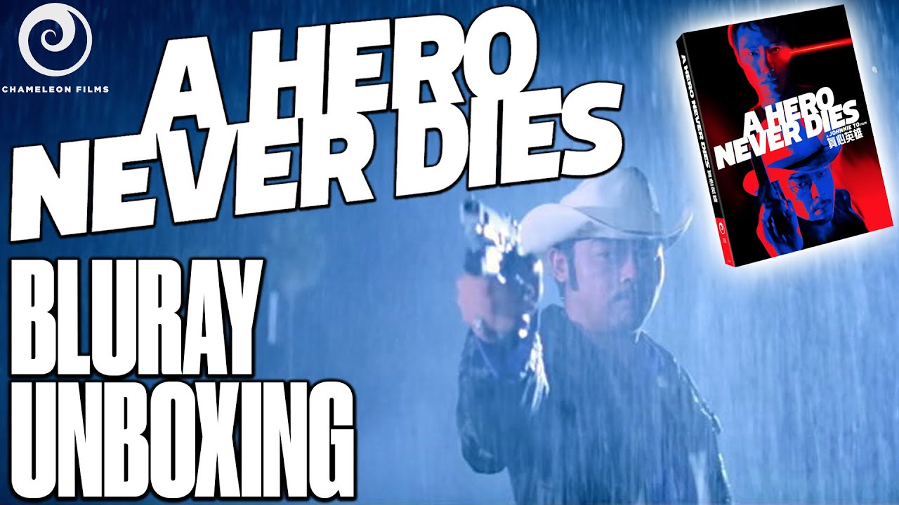 A Hero Never Dies (1998) - Unboxing a HK Heroic Bloodshed Classic from Chameleon Films!
