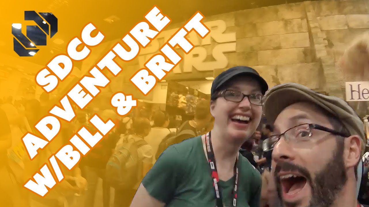 Comic Con Adventures - Costumes, Props, & Toys with Bill & Britt
