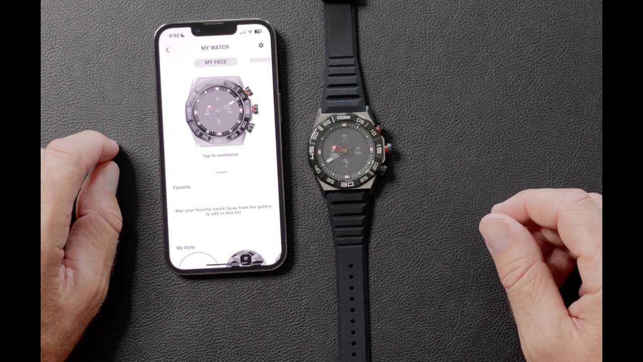 CITIZEN CZ Smart Gen-2: Setting Up Your Hybrid Smartwatch - YouQ Wellness App, Customizing Dials