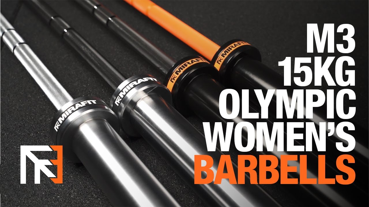 Mirafit M3 15kg Olympic Women's Barbells