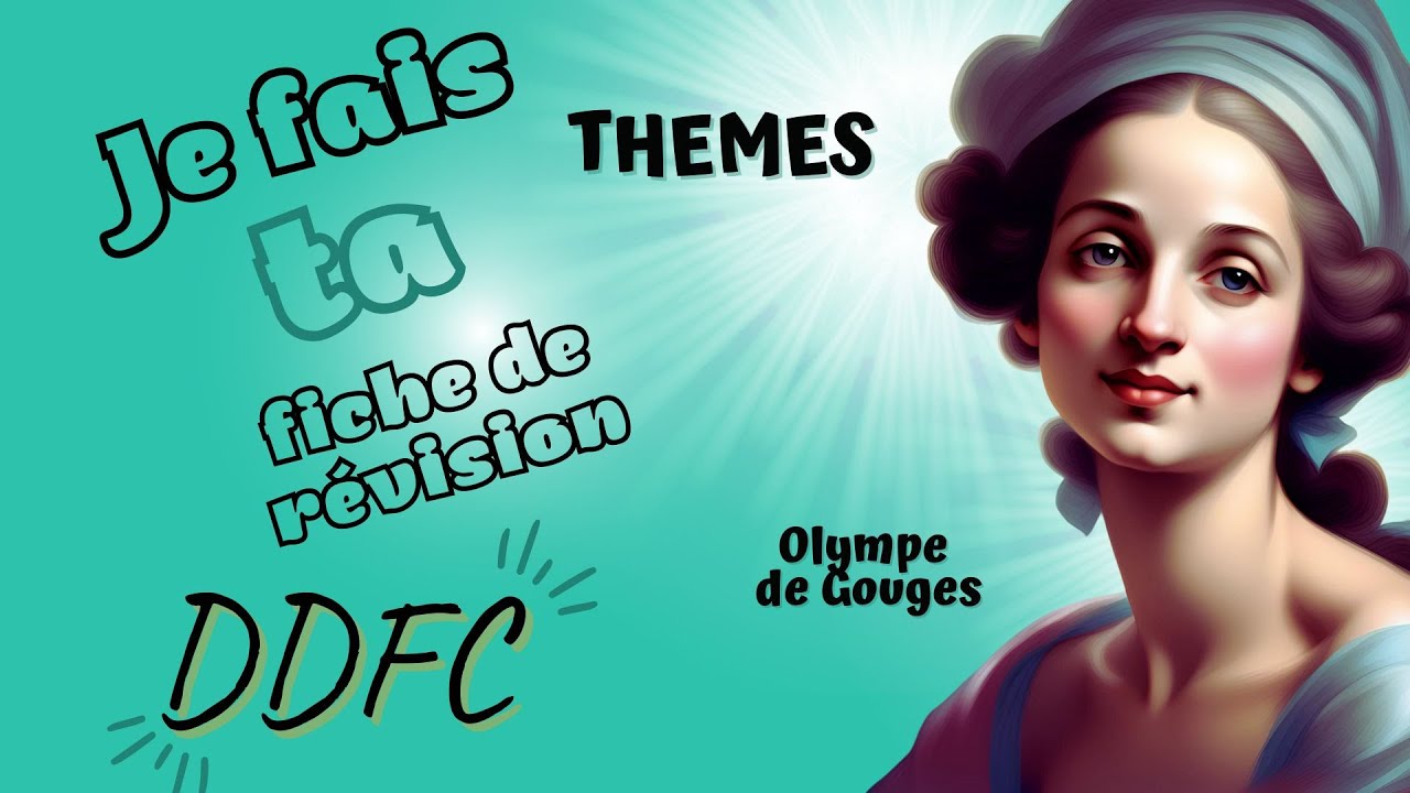DDFC_Th&egrave;mes_Fiche. Comment faire LA dissertation sur la DDFC ? Je t'aide &agrave; r&eacute;viser !