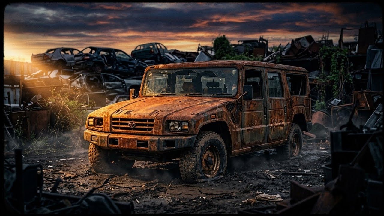 Brought This Abandoned Toyota Mega Cruiser Back From The Dead (ASMR Restoration)