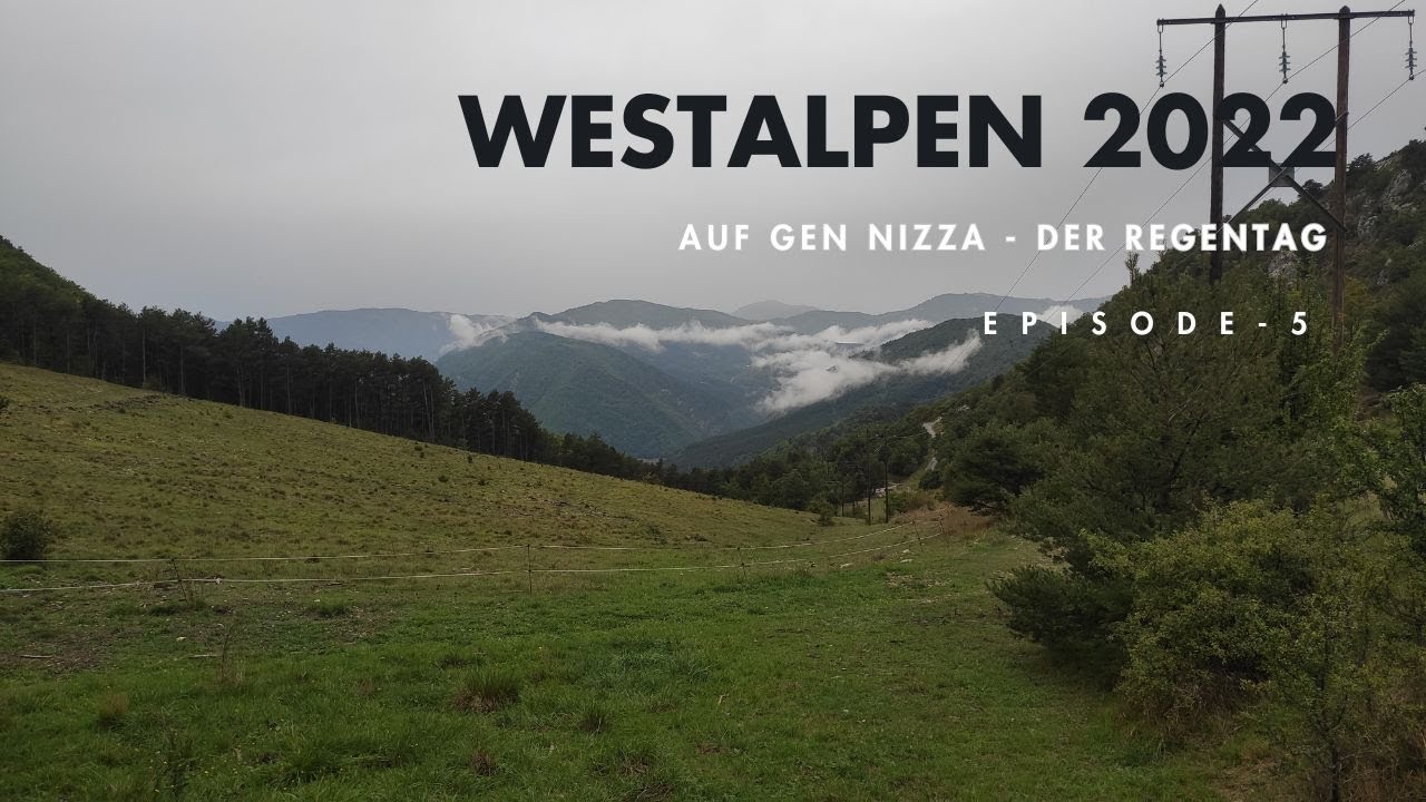 Motorradtour durch die Westalpen / Episode 5  - Der Regentag