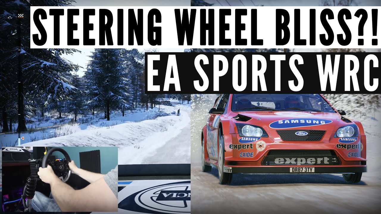 ХОРОША ЛИ EA Sports WRC с рулем?