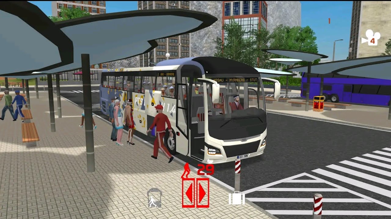 New Coach Bus in RUSH HOUR! | Public Transport Simulator Coach Gameplay Android 🚍