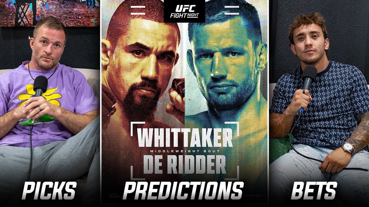 UFC Fight Night: Уиттакер против Де Риддера | Обзор основного карда, прогнозы и ставки