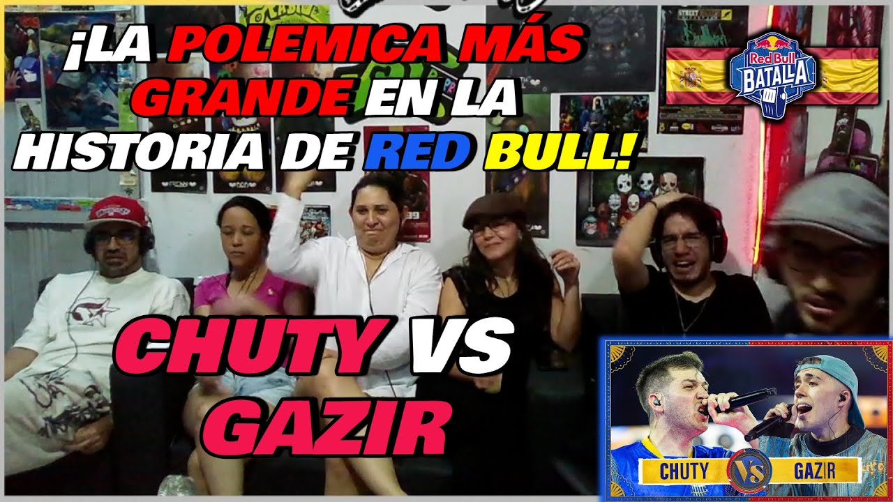 🔴COLOMBIANOS REACCIONAN a CHUTY vs GAZIR - ¡LA POLEMICA DEL AÑO! [RED BULL INTERNACIONAL 2024]