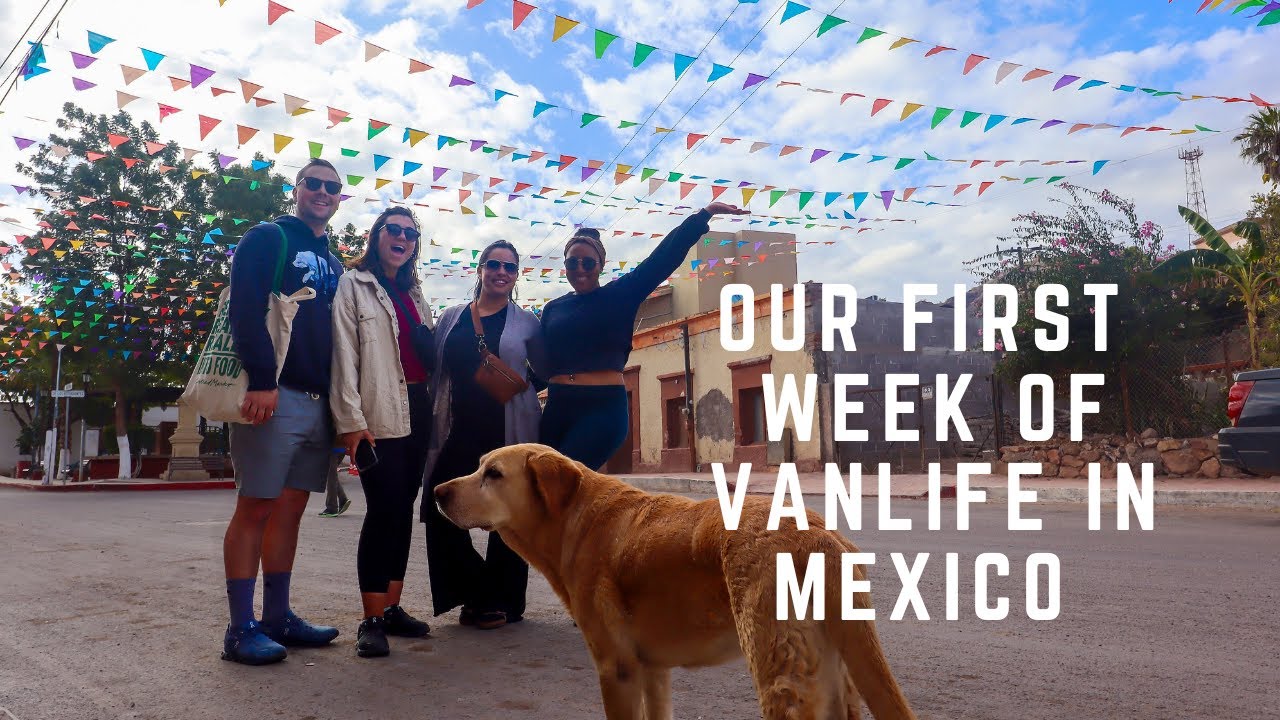 Driving our van down Baja, Mexico |  Traveling with friends | Vanlife Mexico