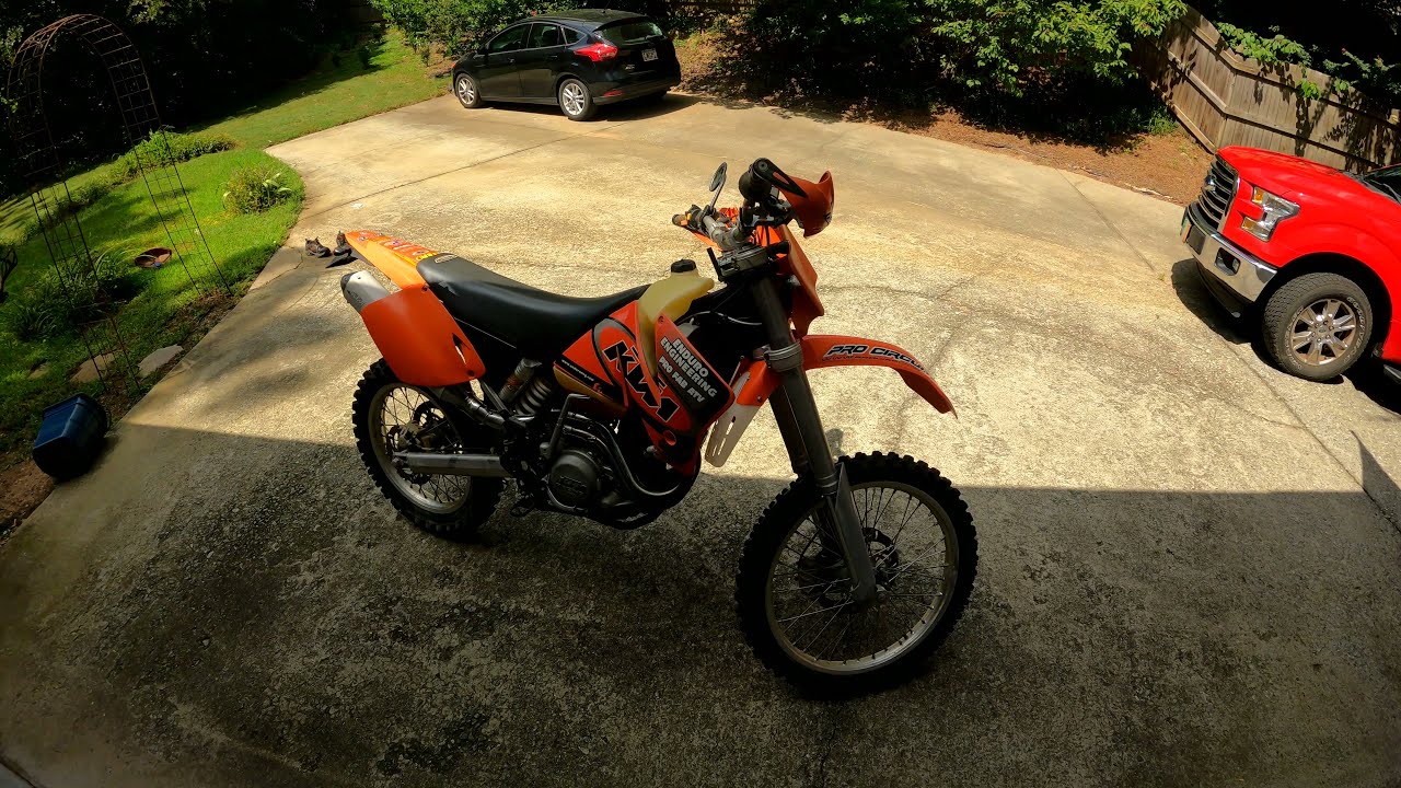 Trading out the 2001 KDX220 for a 2001 400 Exc 9/5/2021