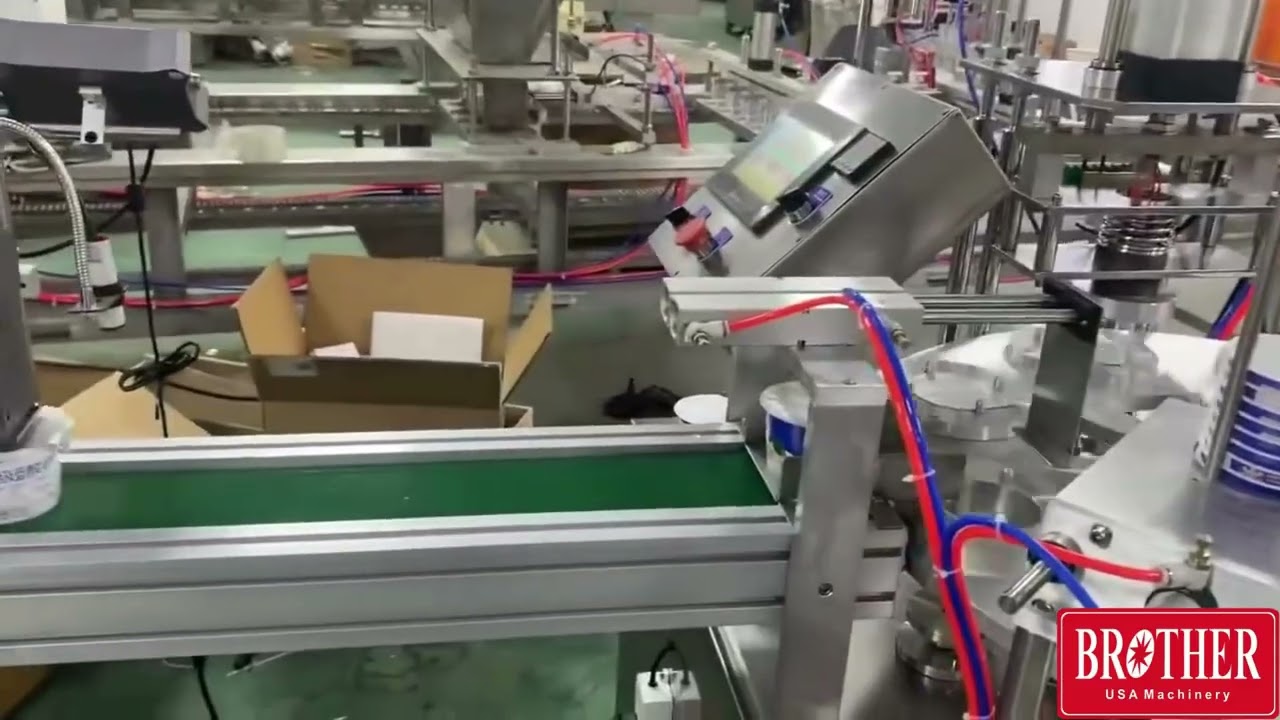 Rotary  Cup Fill and Sealing Machine