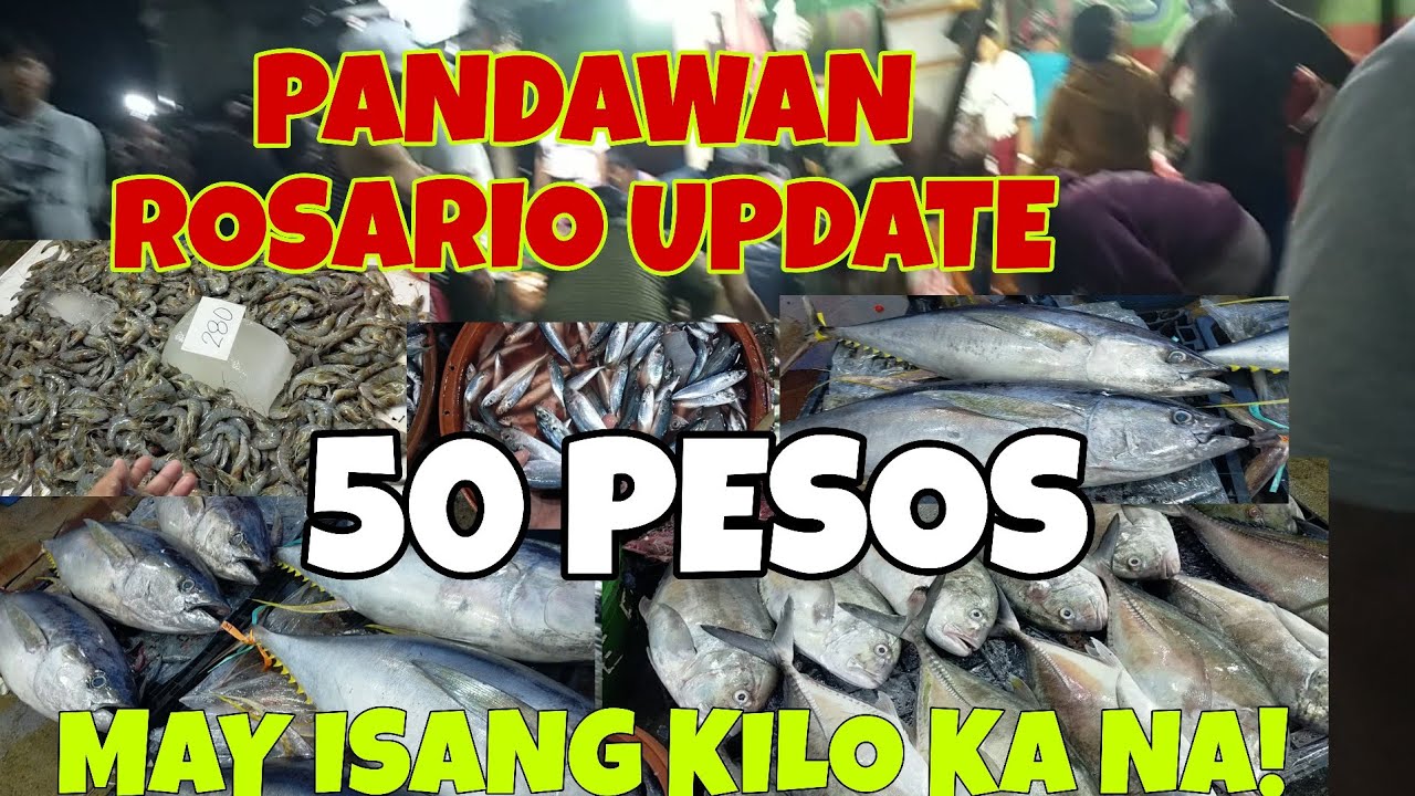 Pandawan Rosario cavite Fish Port update Grabe Bagsak Presyo Ang murang Presyuhan isda at seafood.