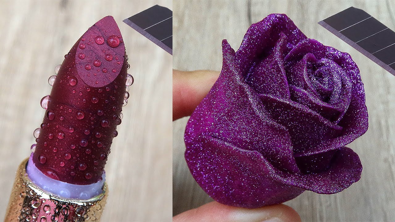 Relaxing Soap Carving ASMR. Satisfying Soap and lipstick cutting. Corte de jab&oacute;n - 218