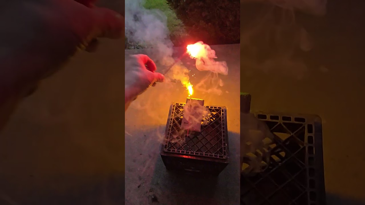 redbeards fireworks,  sparkler edition test !