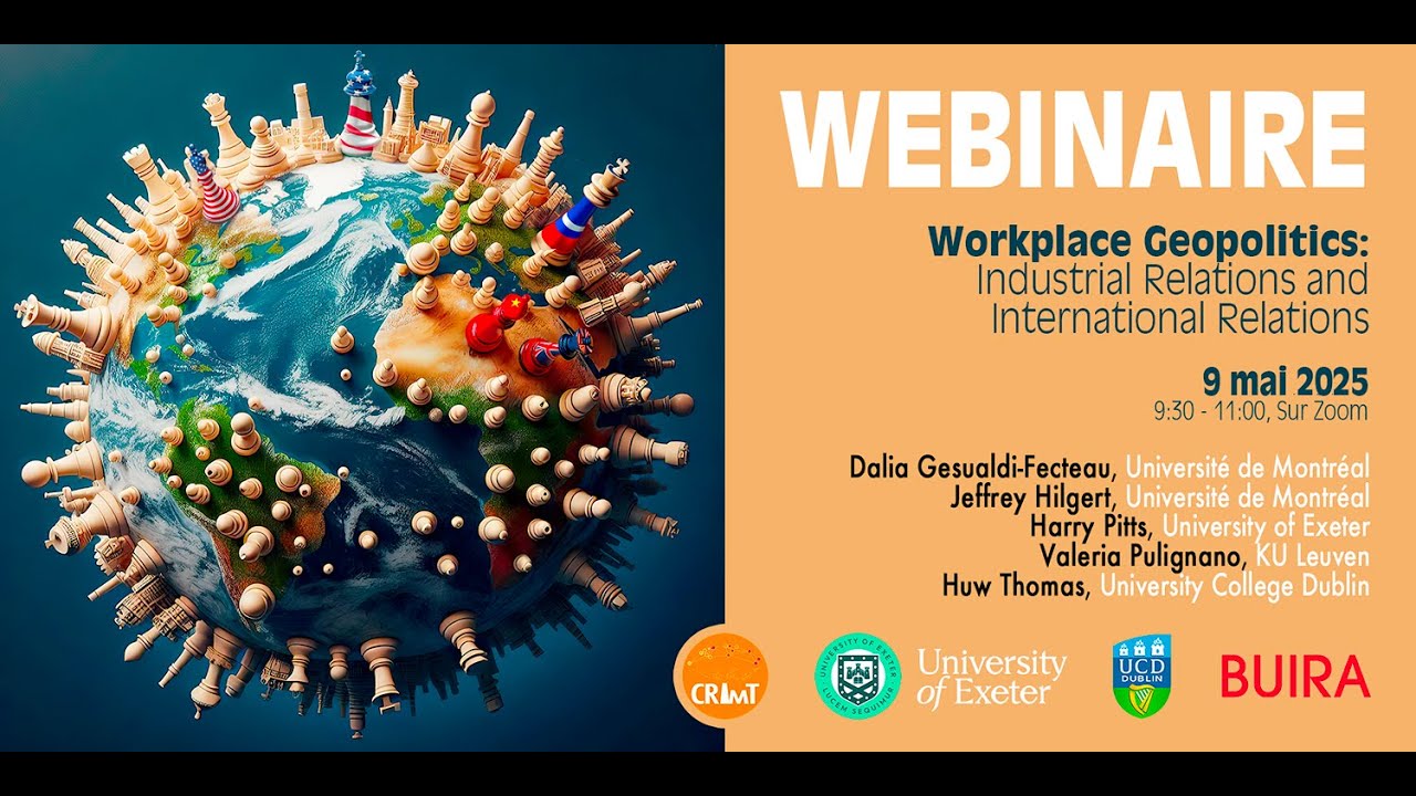Workplace Geopolitics : Industrial Relations and International Relations
