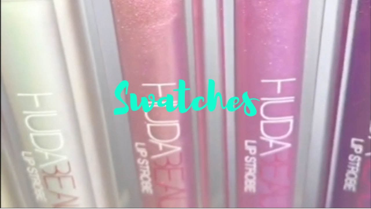 SWATCHES: Huda Beauty Lip Strobe