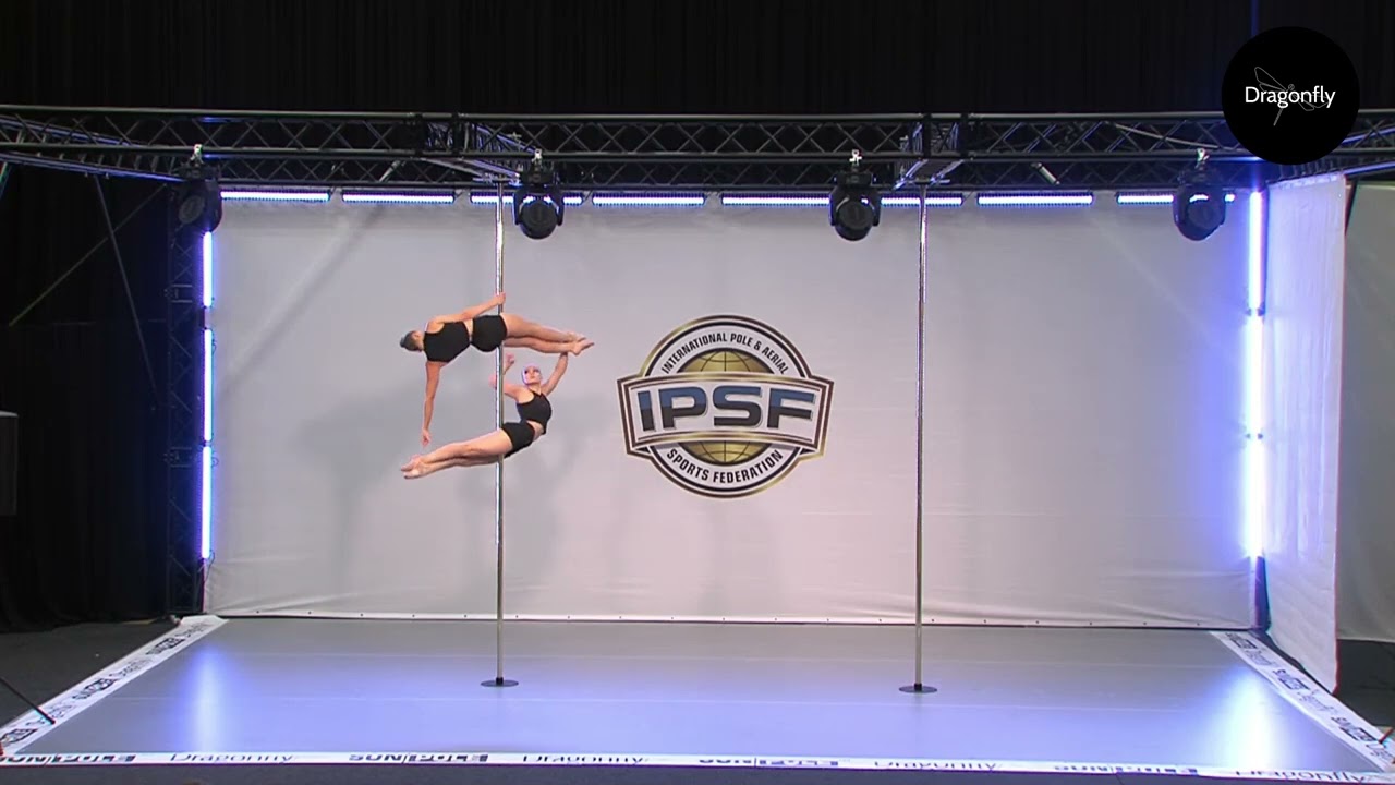 WPAC2024 POLE SPORTS SENIOR DOUBLES FF Karyna Mykhalina & Uliana Polscha United States