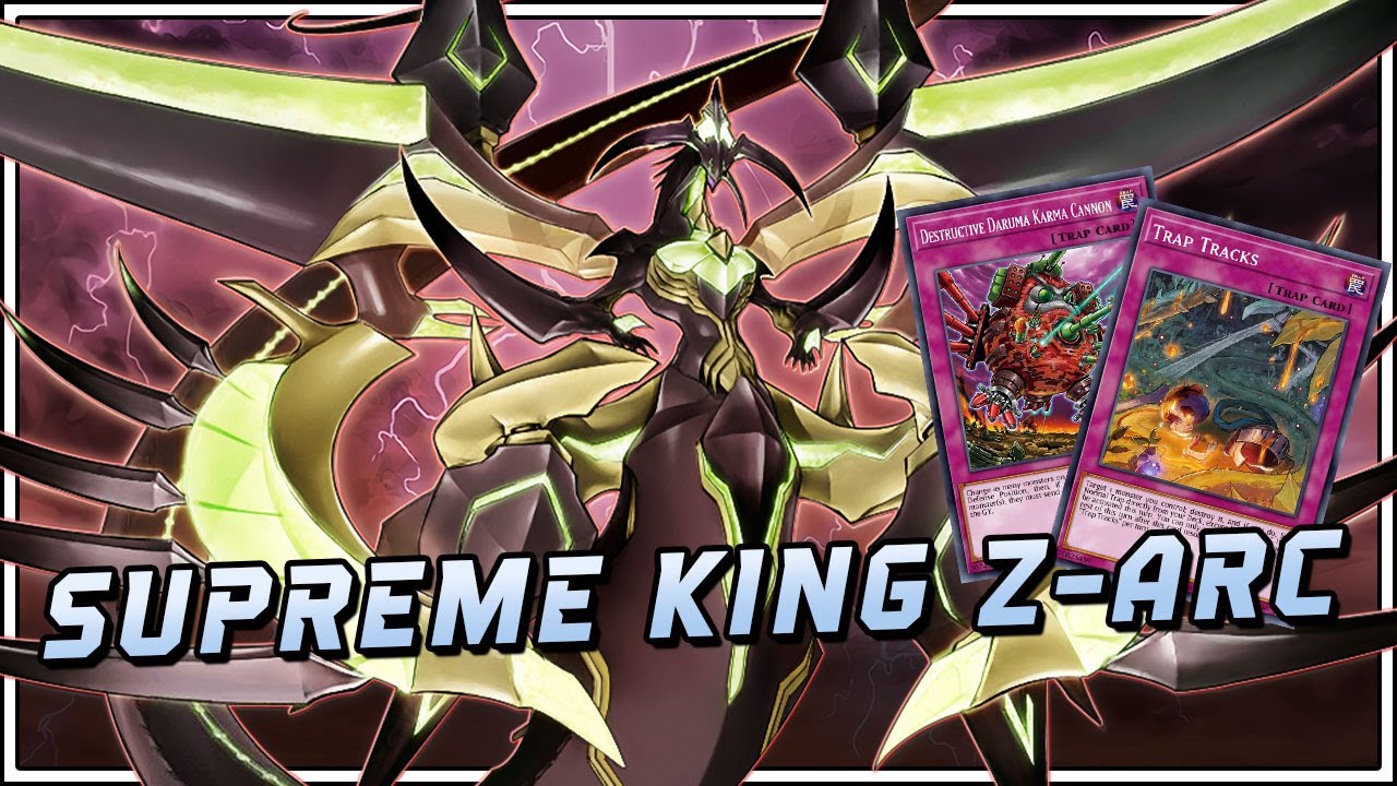 Supreme King Z-ARC DESTROY - Trap Tracks & Destructive Daruma Karma Cannon [Yugioh Master Duel]