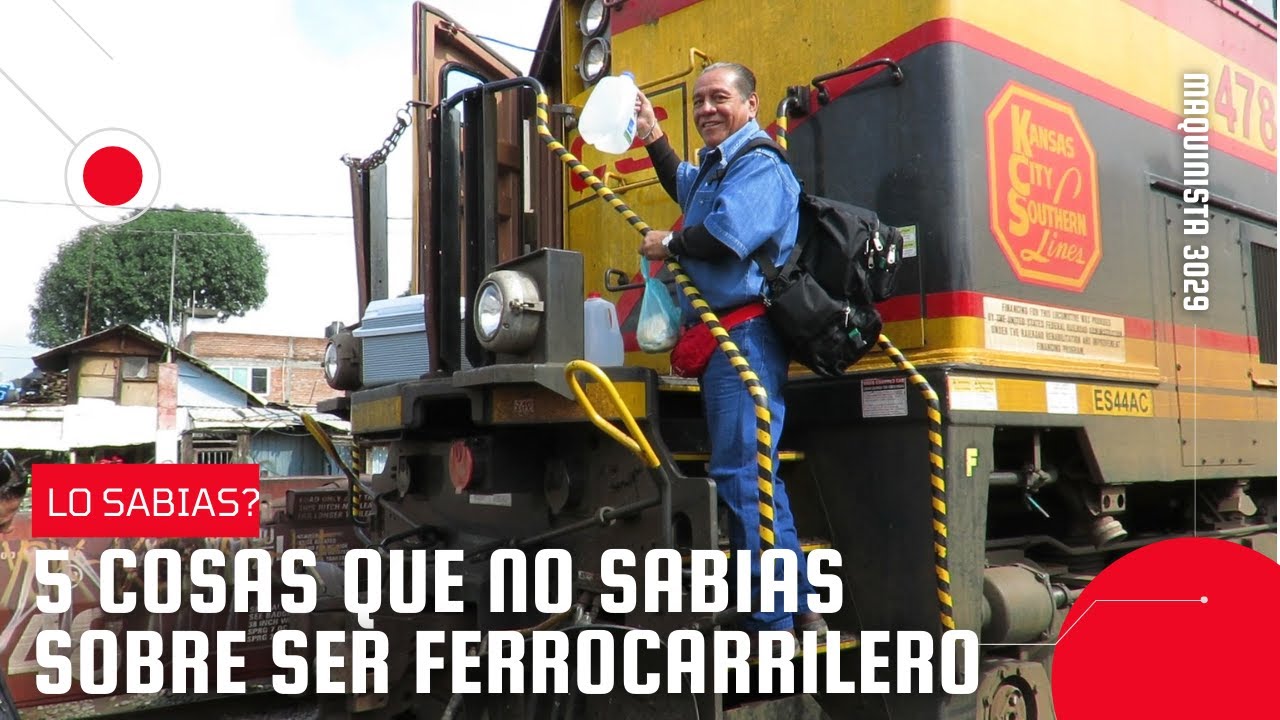 ✔️ 5 COSAS que NO SABIAS (probablemente) sobre ser FERROCARRILERO