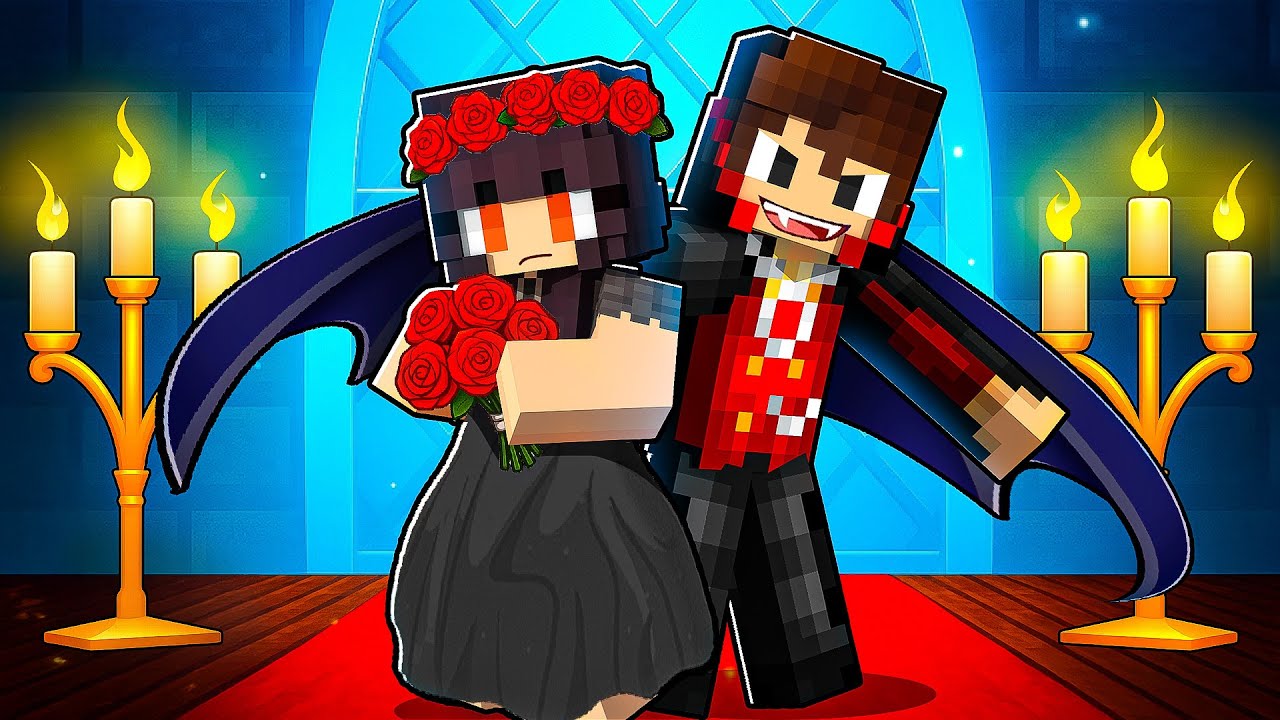GÖKÇE VAMPİR KRALIYLA EVLENMEYE ZORLANDI - Minecraft