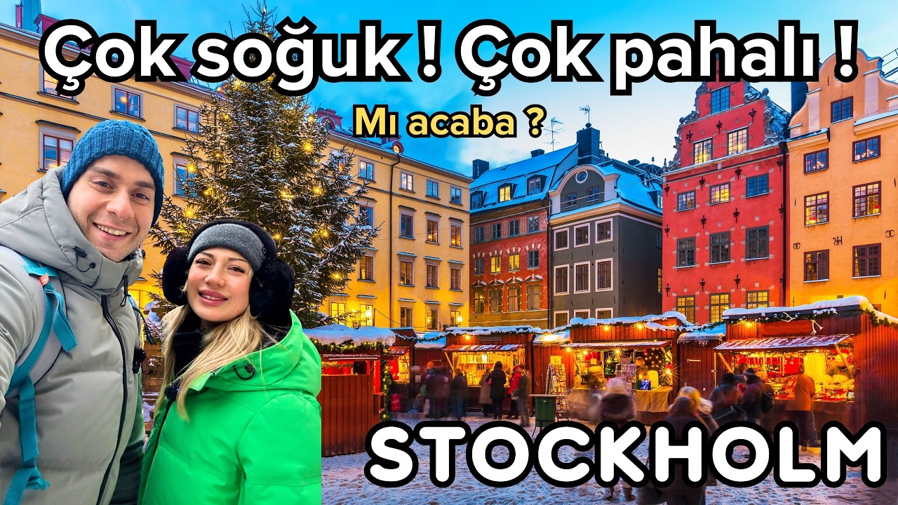 STOCKHOLM VLOG | İSVE&Ccedil; K&Ouml;FTESİ, KONAKLAMA, ULAŞIM 🇸🇪 #1