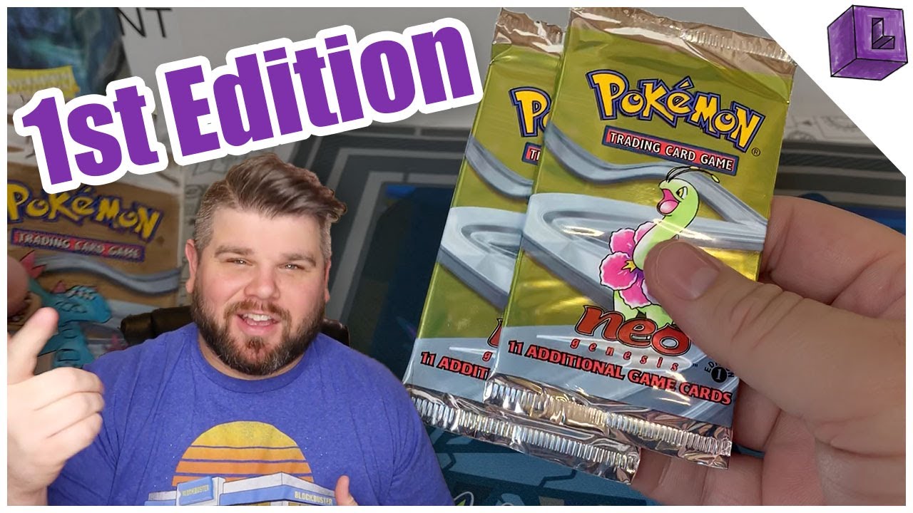 Opening Unweighed Neo Genesis Pokemon Packs W/ TCA Gaming!