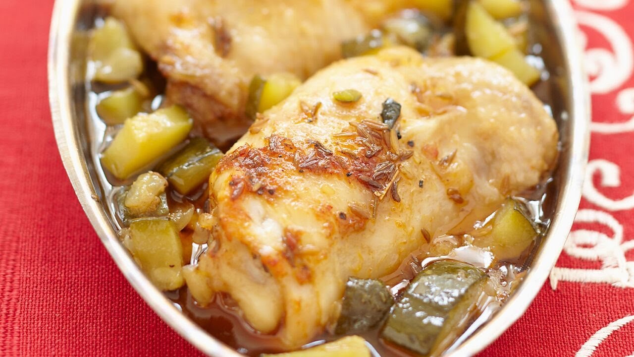 Recette : Poulet &agrave; l'orientale