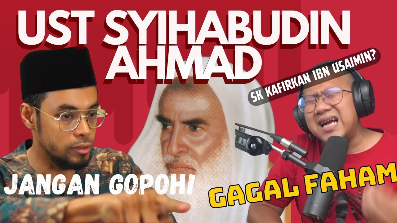 TEGURAN KEPADA KEGOPOHAN SYIHABUDIN AHMAD, JANGAN KATA APA ORANG TAK KATA