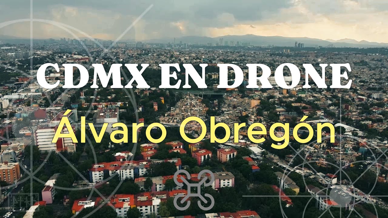 La Ciudad de México en Drone | ´´Álvaro Obregón | 4K DRONE | DJI MINI 2 SE