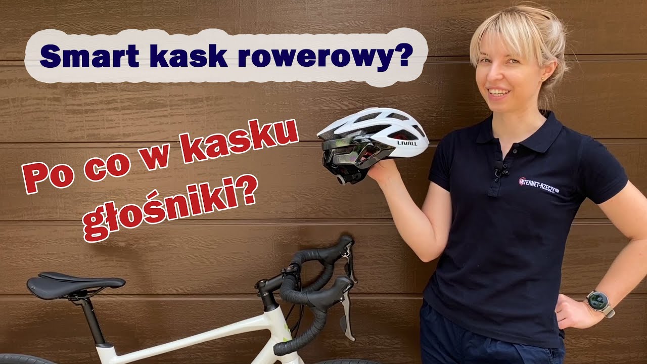 Smart Kask rowerowy Livall - zamiast słuchawek na rower